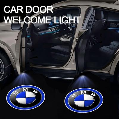LED Auto Tür Willkommenslicht Dekorationslicht Auto Emblem Logo Für BMW E46 E39 E90 E60 E36 F30 F10 E34 E30 F20 E92 M3 M4 M5 X5 6 F87