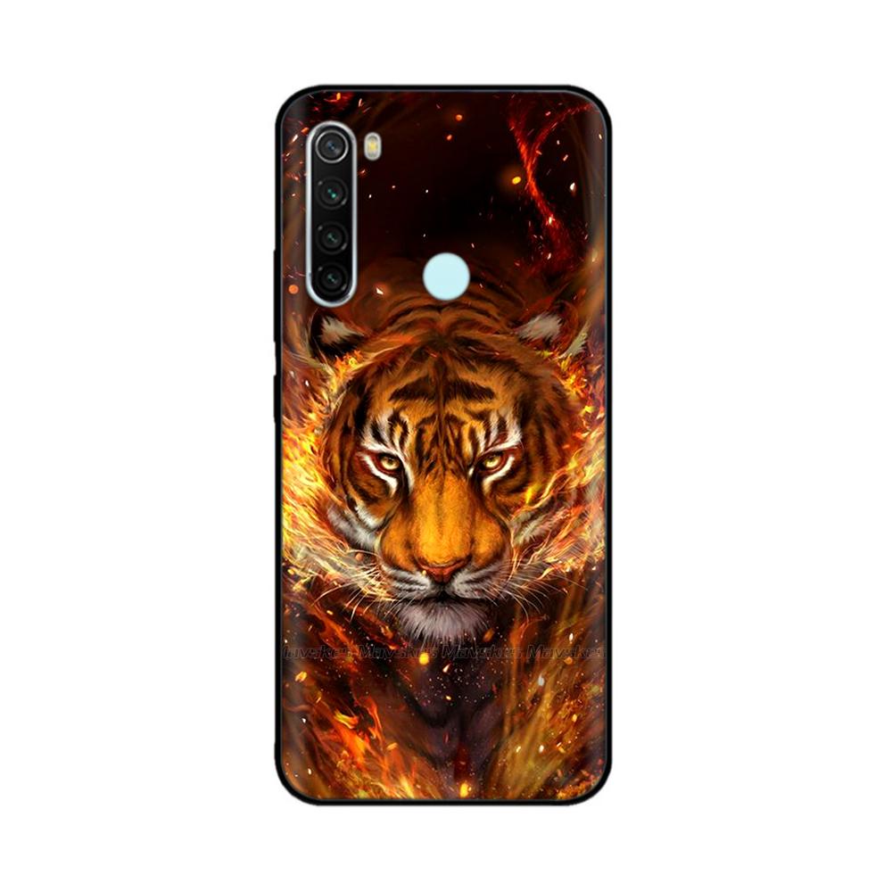 Phone Case for Xiaomi Redmi Note 8T Case Soft Silicone Phone Cover Bumper for Xiomi Redmi Note 8 Note8T 8 T Cartoon Coqa Shell