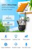 Wireless Solar-Powered Outdoor Night Vision Surveillance Camera with Low Power Consumption