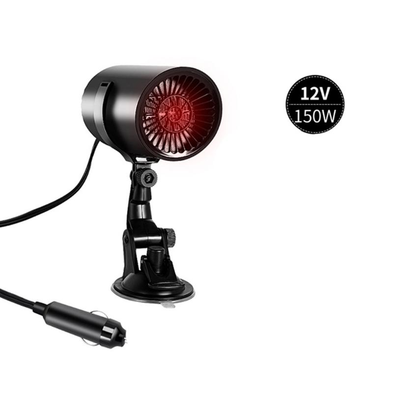 

Автомобильный обогреватель Портативный электрический обогреватель лобового стекла Поворотное основание Обогреватель окна Нагревательный экран Осушитель Вентилятор Регулируемый демистер 1