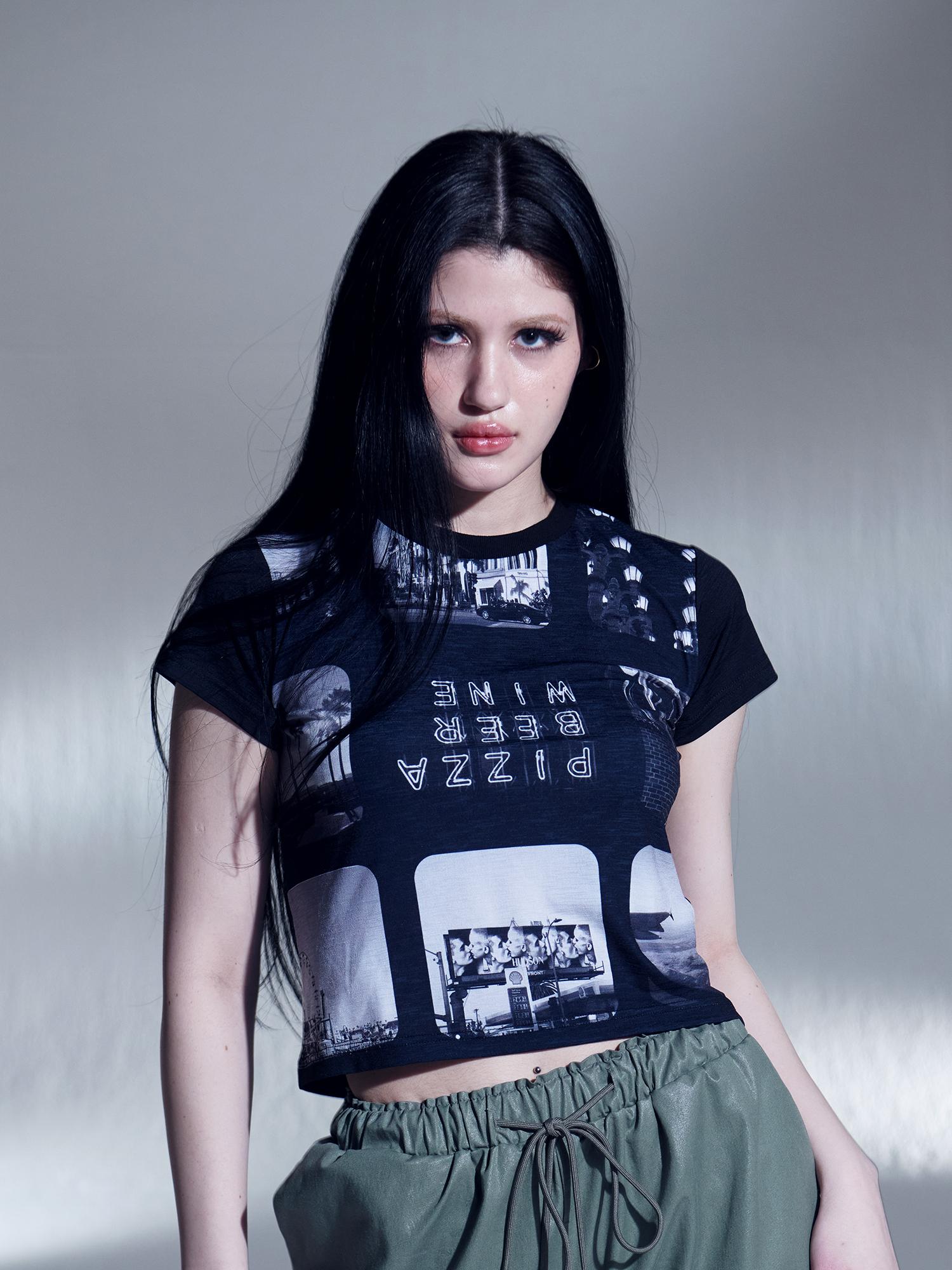 Dilettantism La Cali Crop T-Shirt Free