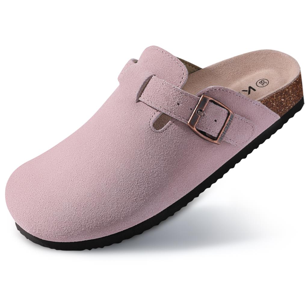 Fashion Crestar Mules Cork Clogs Slippers for Women Fashion High Quality Muller Shoes With Arch Support Soft Footbed Suede Beach Slides