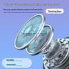 Bluetooth Ear-Hook Headphones: Air Conduction, In-Ear, Wireless, Ideal for Sports, with Extended Battery Life.