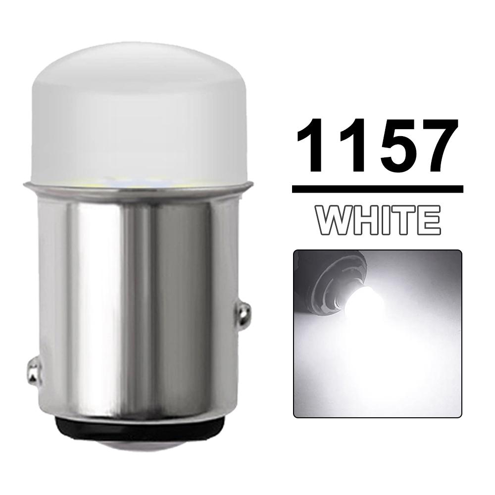 2-20 PCS P21W 1156 BA15S 1157 BAY15D LED Bulbs For Turn Signal Parking Backup Lights 800LM 12V 3014-9SMD 6500K White Red Yellow Bulbs 7