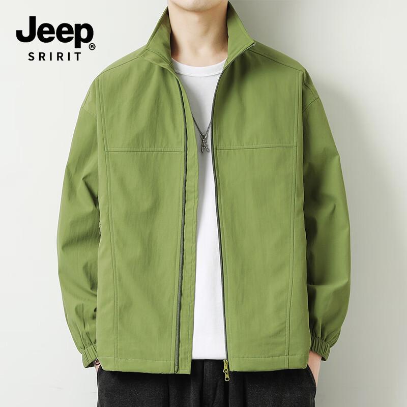 JEEP SPIRIT Men's Spring Outdoor Windproof Casual Jacket