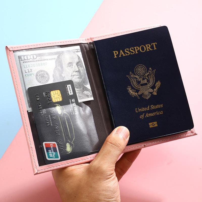 RFID-blockierender Reisepasshalter: Anti-RFID Aufbewahrungshülle für Reisedokumente und Tickets