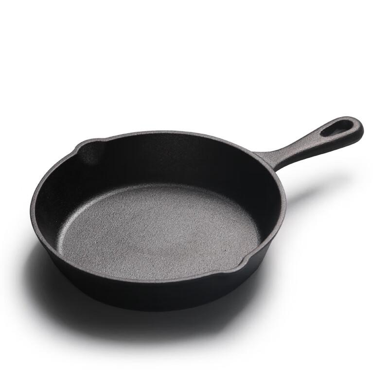 ZISIZ Cast Iron Frying Pan Set