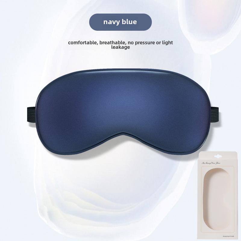 Masque pour les yeux en soie double face pour hommes et femmes: Options de blocage de la lumière et de compresses chaudes/froides pour le sommeil et la relaxation