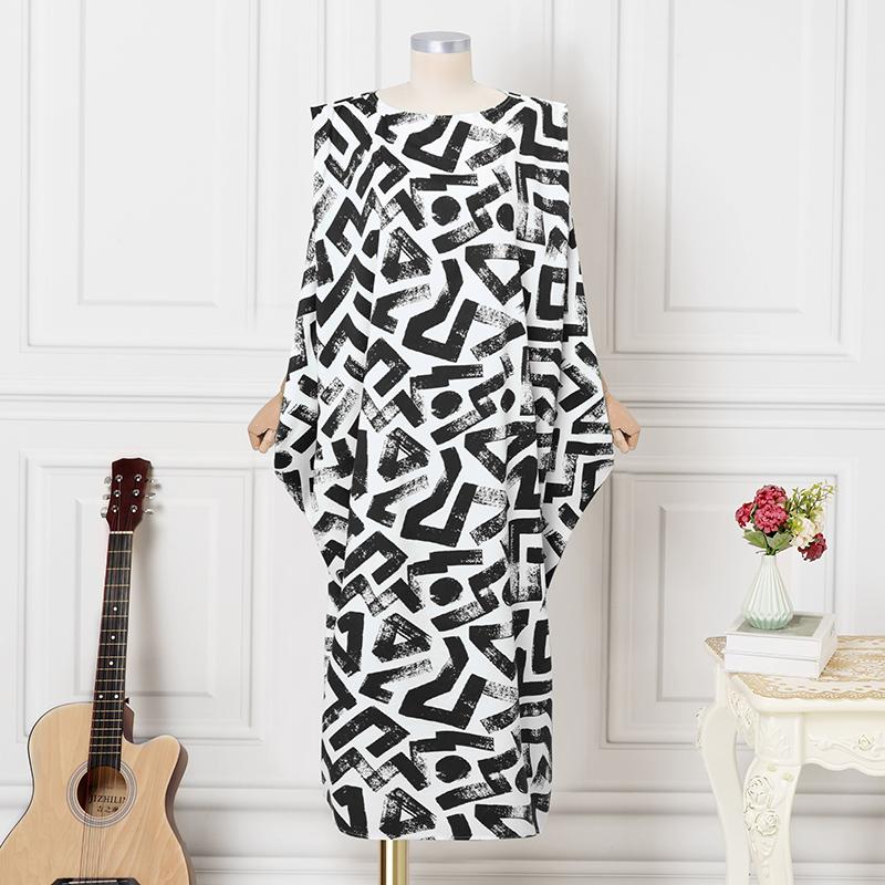 

Женские платья больших размеров с круглым вырезом, без рукавов, с принтом, повседневные, с оборками, больших размеров 5XL чёрный