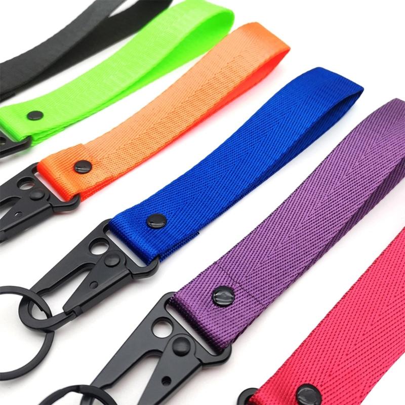 Key Tag Racing Car Motorcycle Keychain Ring Car Lanyard Key Strap Car Accessories For    Keychain