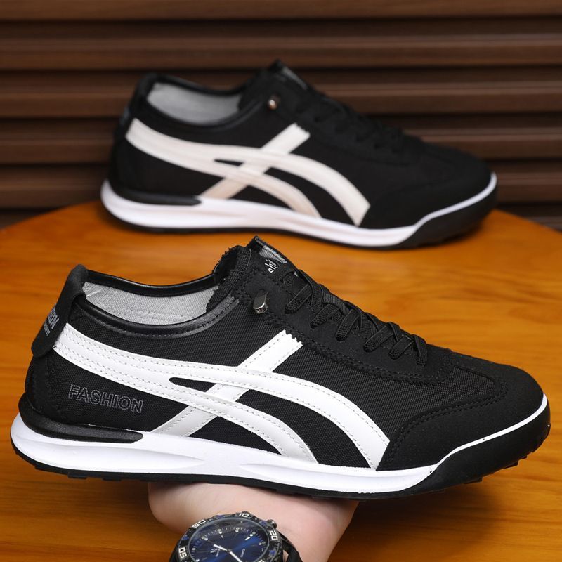 New Summer Board Shoes Men's Fashion Versatile Retro Style Forrest Gump Men's Shoes Breathable Cloth Sports Shoes Light Casual Shoes