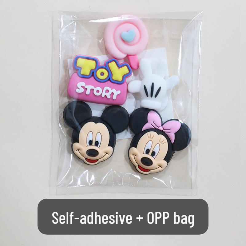 3D Cartoon Water Cup Sticker: Soft Glue Decoration, Mixed Style DIY, No-Trace Adhesive, Cute Phone Case, Refrigerator Magnet