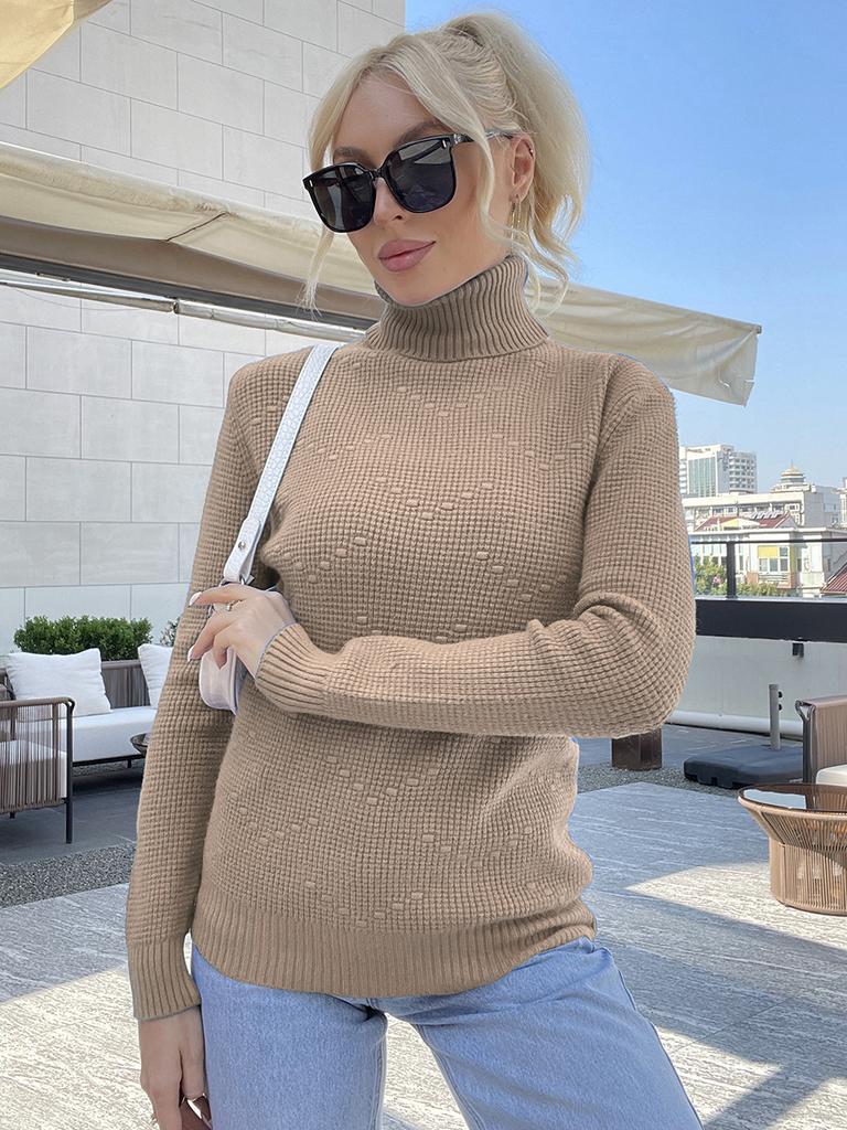 Cinemore Spring Autumn Women's Sweater Solid Oversize Casual Pullovers Warm Basic Long Sleeve Top O Neck Knitted Jumper Sweater