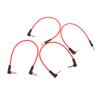 3 Pole Right Angled 3.5Mm Male To Male Short Aux Stereo Cable 20Cm 30Cm Aux Cable Male To Male Stereo Audio Cables Cord