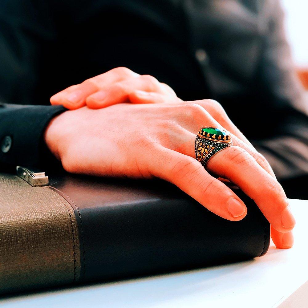 Zirkon Taşlı 925 Ayar Gümüş Yüzük