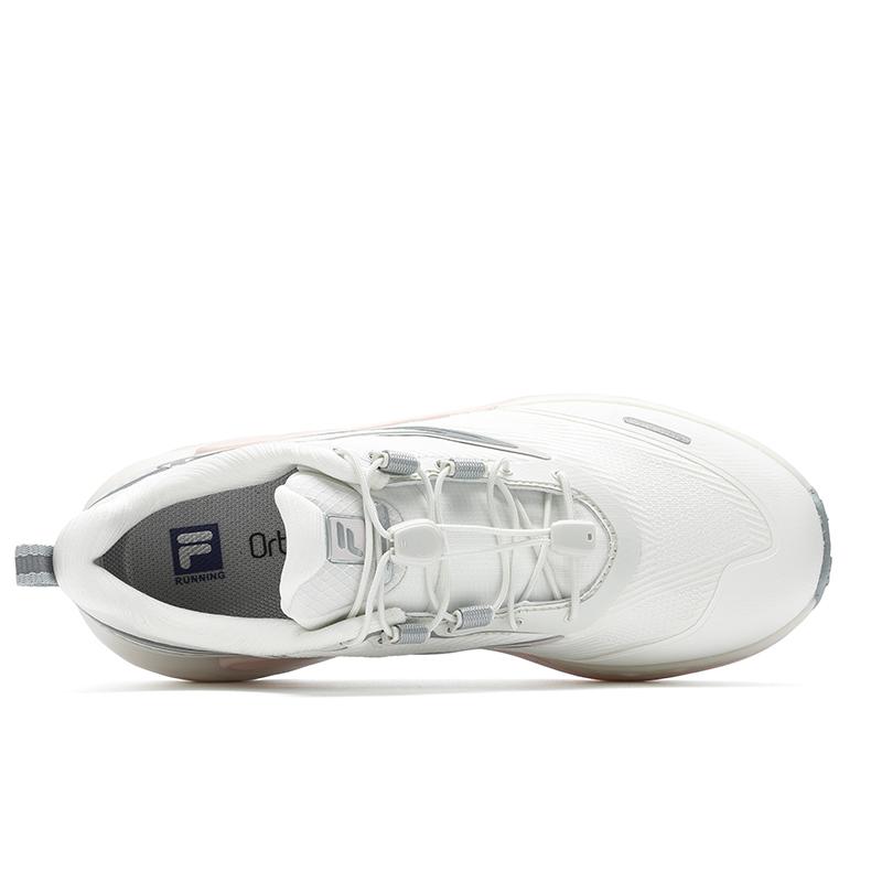 Fila SPD Horizon Versatile Non-Slip Low-Top Running Shoes Women Sneaker White Gray A12W441203FSB