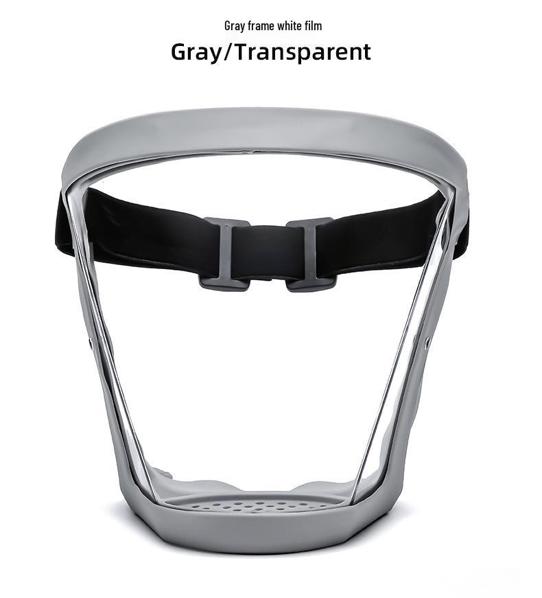 High-Definition Anti-Fog Full Face Shield - Windproof & Dustproof Protective Mask