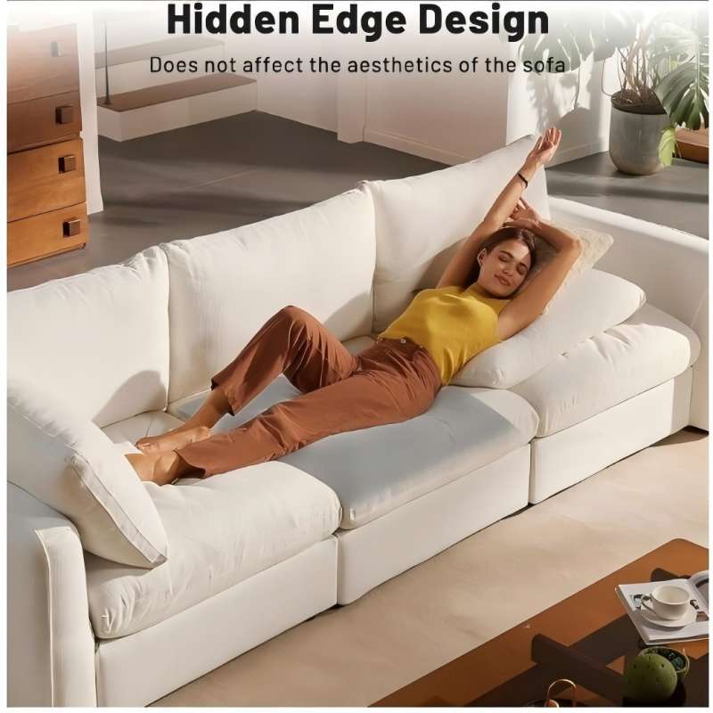 Couch Cushion Support For Sagging Seat High-Density Foam Non-Slip Sponge Pad Filling Sofa Cushion Support Curve Seat Repairing