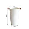 MOJY Nordic Style Decorative Metal Flower Bucket