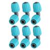 10PCS 16mm Connection Diameter Drip Line Lock Barbed Connector Courtyard Watering System