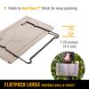 Uco Outdoor Camping Fire Flat Pack with Storage Case Japanese 27186 Pit, Grill, Large, [Official Product]