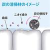 [.co.jp Exclusive] [Bulk Purchase of 3] Sumigaki Charcoal-Infused Toothpaste for Bad Breath Prevention, Fruity Clear Mint Scent, 100g x 3 Packs