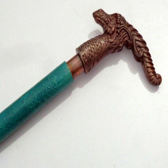 

Антикварный стиль Викторианский Винтажный Дизайнерская Латунная Ручка Трость Деревянная Трость M аэро