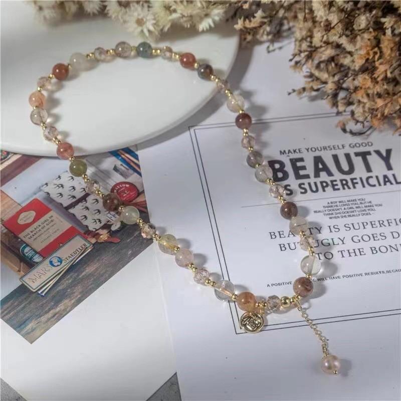 Double Artistic Layer Pearl Bracelet Elegant Handmade Jewelry For 2024 Spring