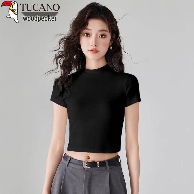 Woodpecker Women s Slim Fit Short Sleeve T-Shirt L