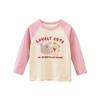 27home Bear Long Sleeve Cake Round Neck Ins Children's Clothing