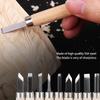12PCS Steel Wood Carving Tool Set Professional Carving Chisels Sculpture Knife  Sculpting