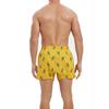 Men Elastic Waistband Thin Men Panties Coconut Tree Print Loose Shorts Briefs Breathable