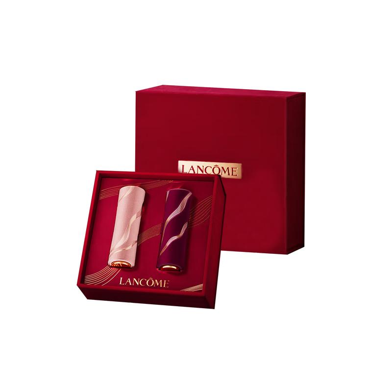 Lancôme lipstick Xiao Man Yao Go to Love Limited Gift Box Jing Chun Matte Easy to Color Lasting Limited edition #280+296 No counter white handbag белый