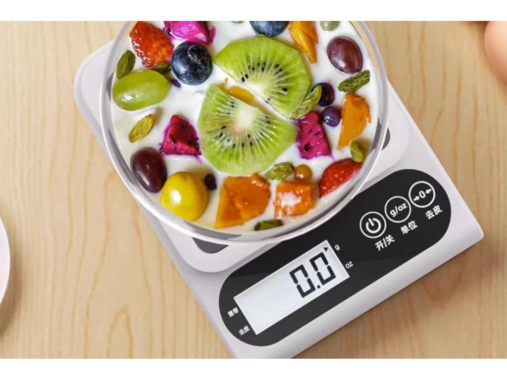 Compact Precision Kitchen Scale: Accurate Electronic Gram Weighing for Household and Food Use