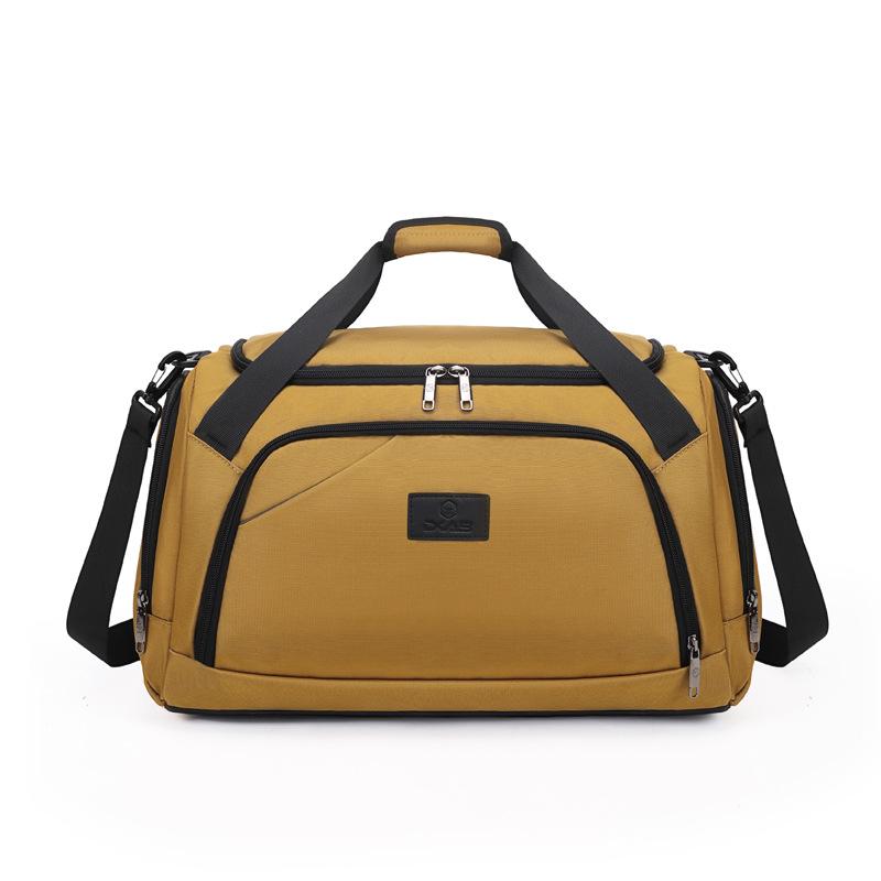 

Short-distance Outings, Large-capacity Portable Commuting Travel Bag with Shoe Compartment, Dry-wet Separation, Sports and Fitness Bag жёлтый