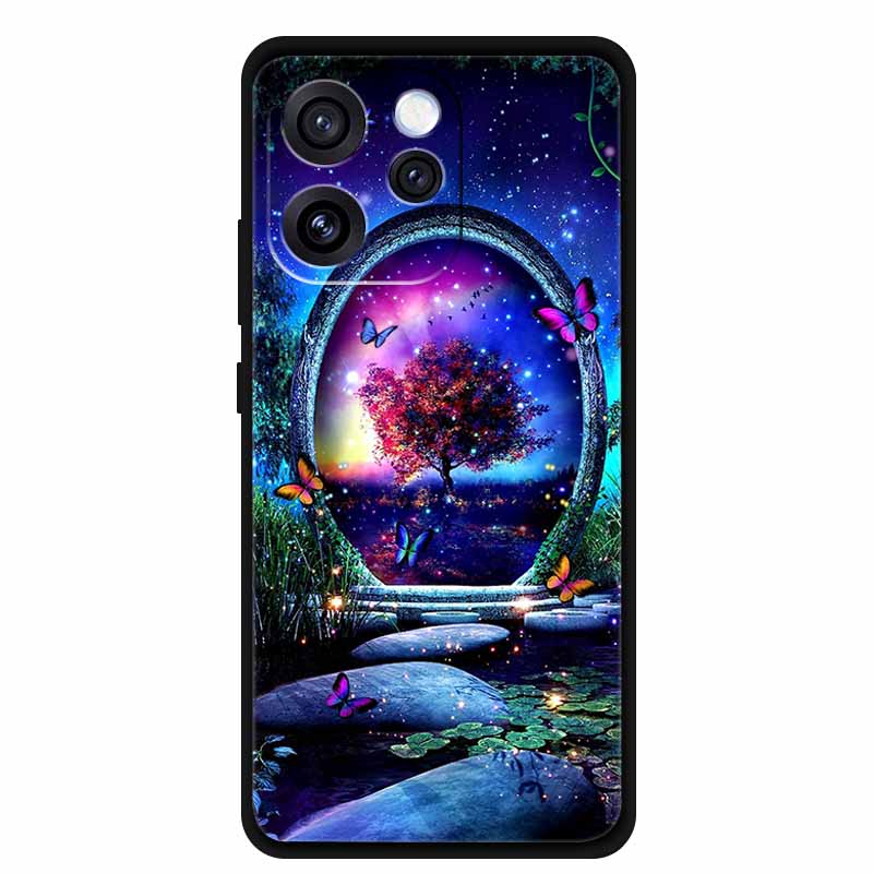 Phone Case for Oppo Reno15 Soft TPU Silicone Cover for OPPO PLW110 6.32" Black Case For Oppo Reno 15 5G Fashion Cool Coque Shell