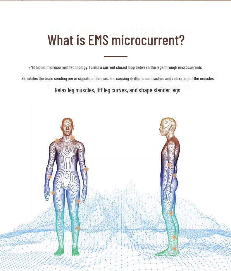 USB EMS Smart 3D Foot Massager - Microcurrent Pulse Pad for Foot Sole Therapy