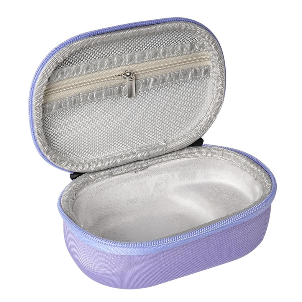 XBERSTAR Speaker Case, EVA Carrying Case for JBL CLIP 5, Portable Speaker Storage Box (Purple)
