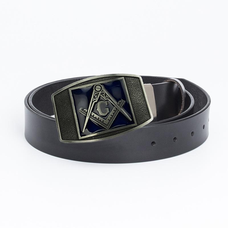 Men's Personalized Belt Fashion Trend Belt Pure Cowhide Belt