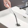 1pc Flexible Sink & Drain Cleaning Brush, Sewer Dredge Hair Clog Remover, Manual Plumbing Snake Tool for Toilet, Bathroom, Kitchen