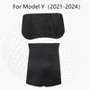 For Tesla Model 3/Y/3+ Car Front Rear Trunk Mat Pad Storage Box Non-slip Mats Dust-proof Flocking Fabric 2017-2024 Accessories