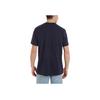 Calvin Klein Letter Print Crew Neck Short Sleeve T-Shirt Men Tops Dark-Blue NM2170E-CHW