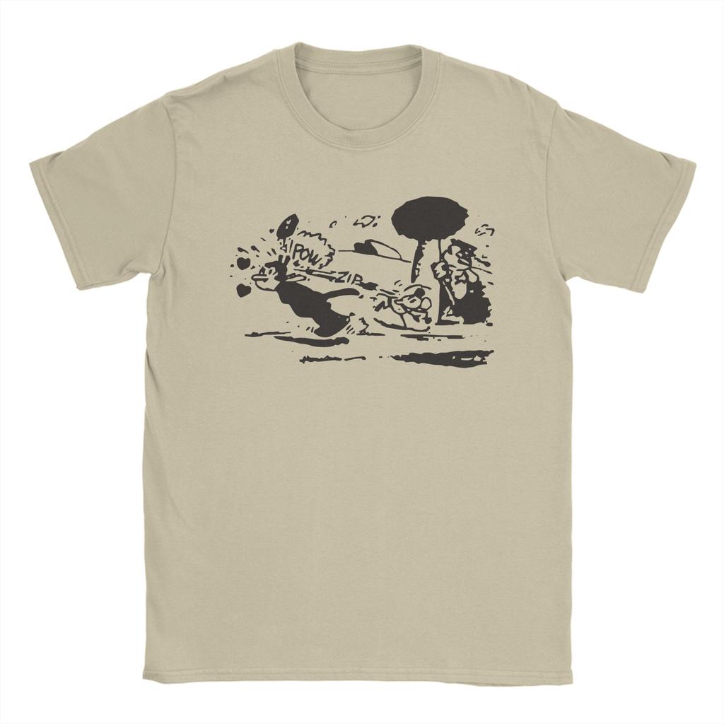 Casual Pulp Fiction Krazy Kat TShirts for Unisex O Neck Cotton T Shirts Short Sleeve Tees Printed Tops