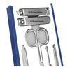 SEESOO Green Carbon Steel 7-Piece Nail Care Set