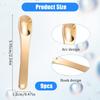 9 Pcs Mini Metal Makeup Spatula Skin Spatula Care Cosmetic Spoon Reusable Applicator Beauty Scoop Face Mask Applicator for Face Cosmetic Tiny Scoop