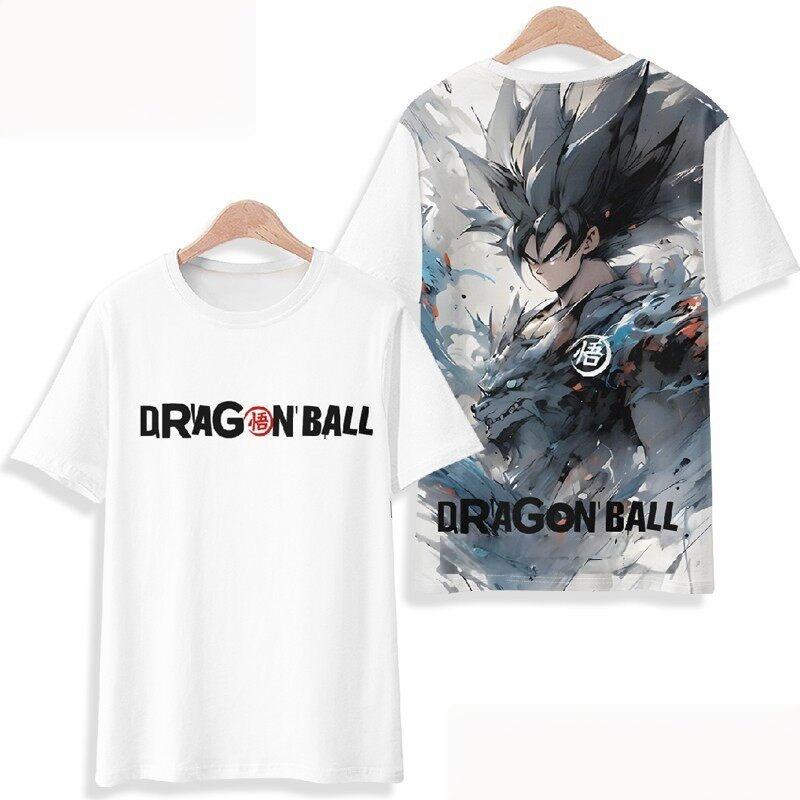 2026 Dragon Ball T-shirt Children's 3D T-shirt Fashion Children's Boy Short Sleeve Round Neck Casual Anime Super Saiya Wukong