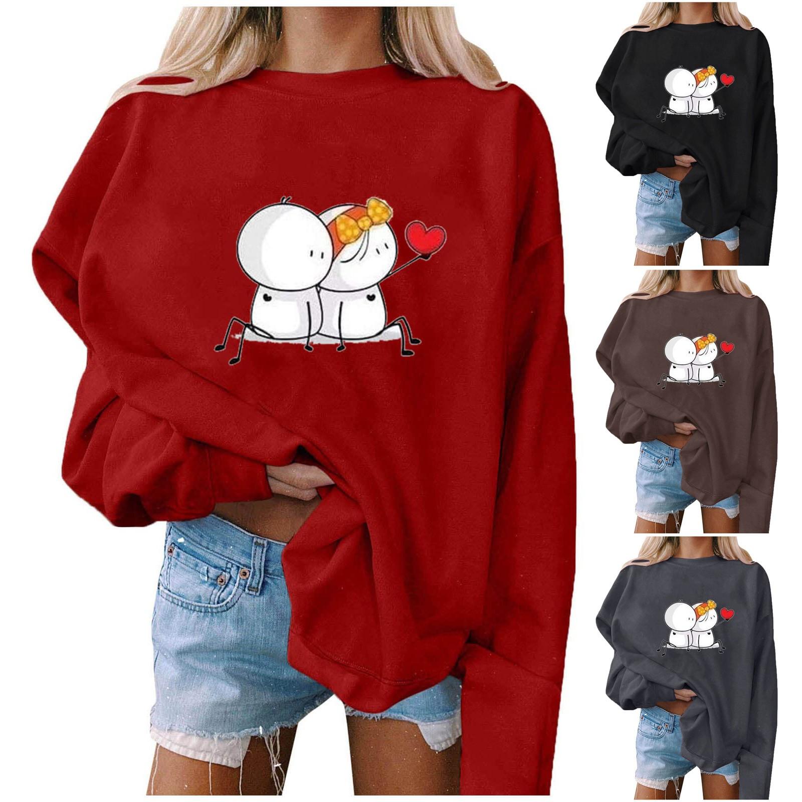 

Женский свитшот с заниженными плечами и длинными рукавами с принтом и круглым вырезом, топ