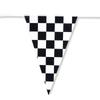 Bunting Flags Pennant Flag 30cm X 40cm Black White
