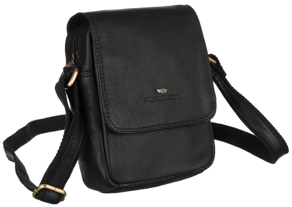Men's Messenger Bag Made of Natural Leather - Peterson