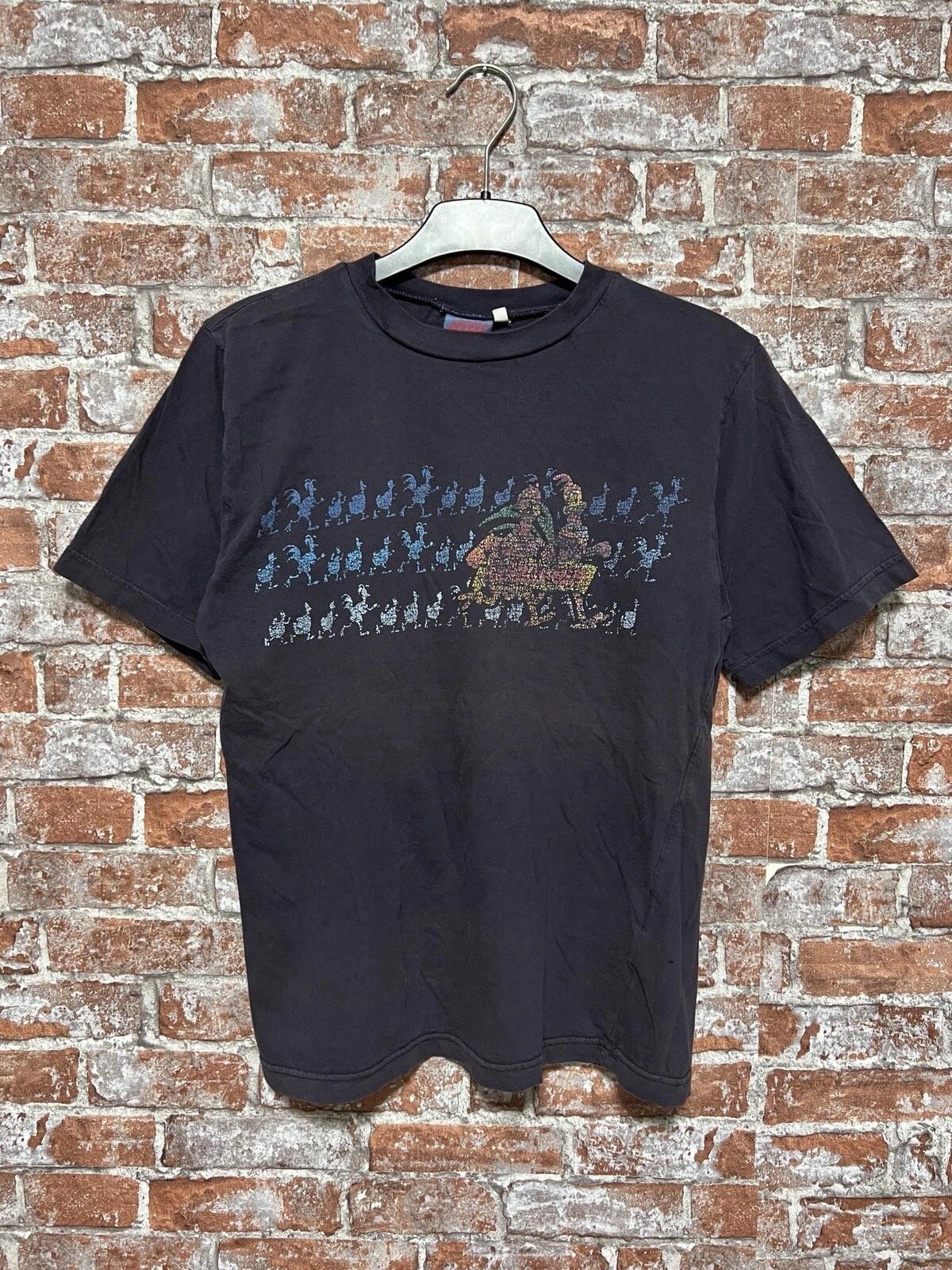 Chicken Run 90s Vintage Cartoon Movie Tshirt S